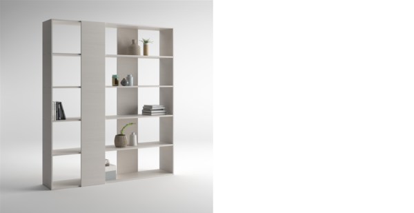 Libreria duble 180x36x200h